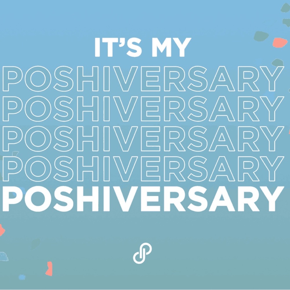 9 th year Poshmark Poshiversary 💐🥳🥳🥳🥂💟